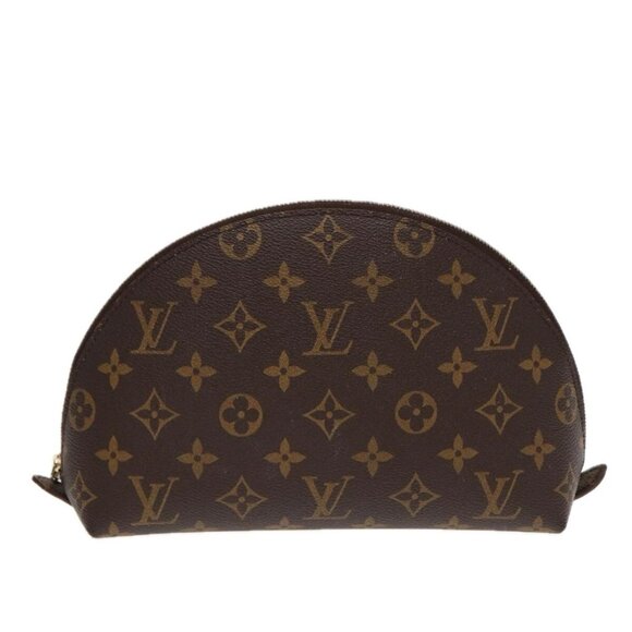LOUIS VUITTON Monogram Trousse Demi Ronde Cosmetic Pouch - Picture 7 of 16